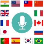 languages pronunciation android application logo